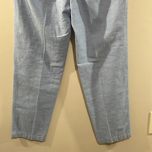 Talbots Relaxed Chinos in Newport Chambray 6P - Picture 8 of 15